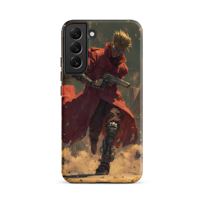 Vash the Stampede, Trigun Anime Fan Art Tough case for Samsung® - Chromavolt