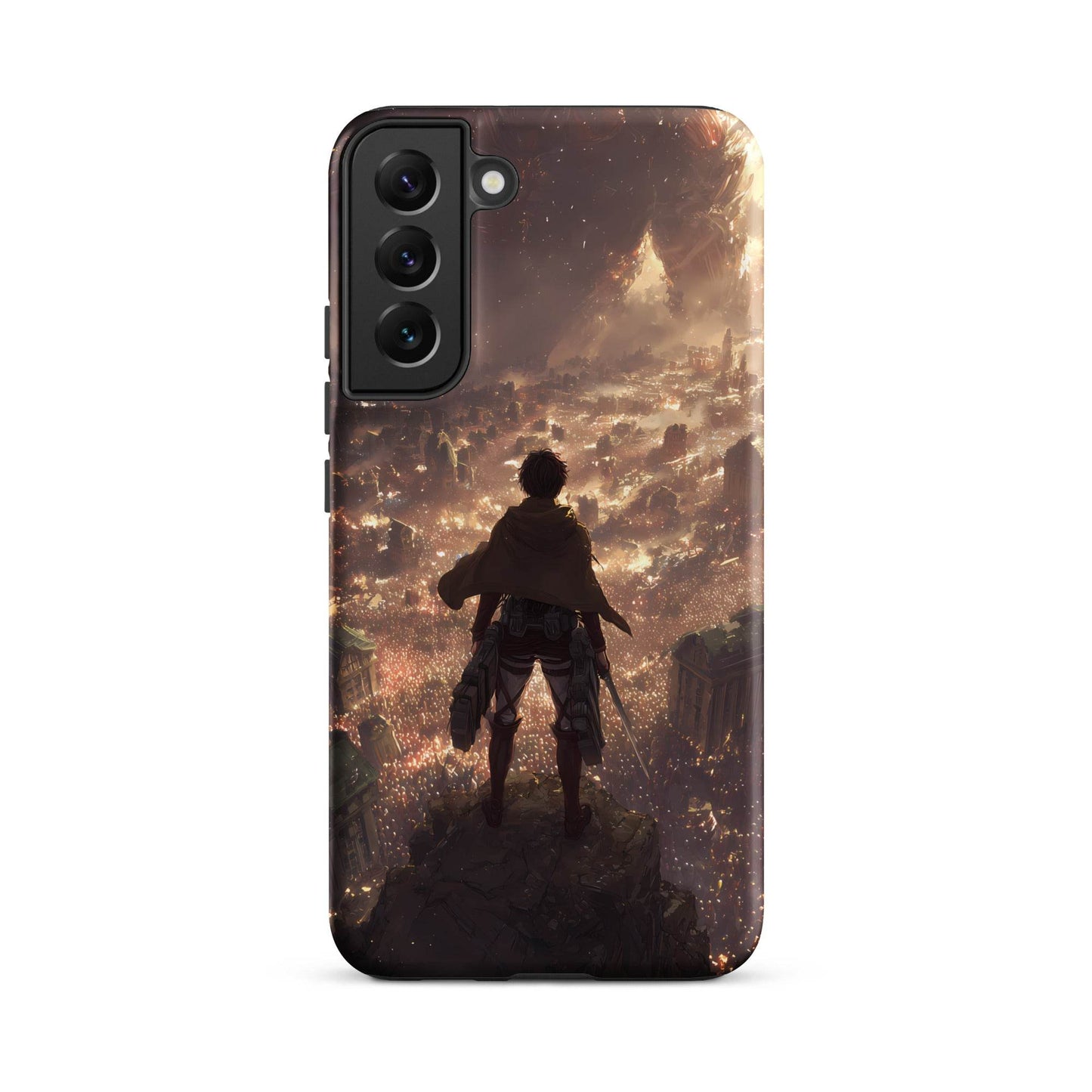 Eren Jaeger, Attack On Titan Anime Fan Art Tough case for Samsung® - Chromavolt