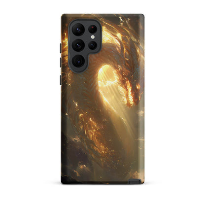 Light Dragon: The Celestial Flame Tough case for Samsung® - Chromavolt