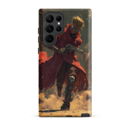 Vash the Stampede, Trigun Anime Fan Art Tough case for Samsung® - Chromavolt