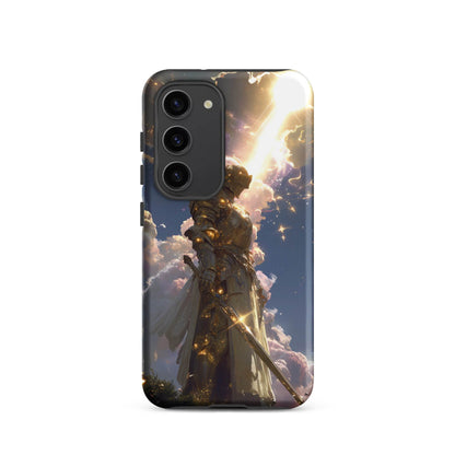 Light Elemental Knight, Original Anime Art Tough case for Samsung® - Chromavolt