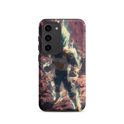 Super Saiyan Blue Vegeta, Dragon Ball Super Anime Fan Art Tough case for Samsung® - Chromavolt