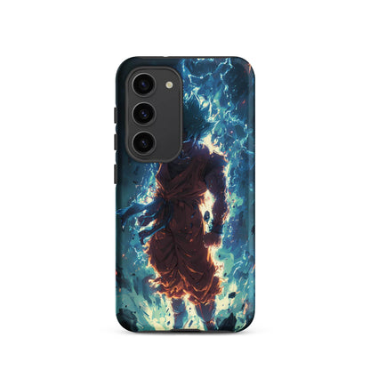 Super Saiyan Blue Goku, Dragon Ball Super Anime Fan Art Tough case for Samsung® - Chromavolt