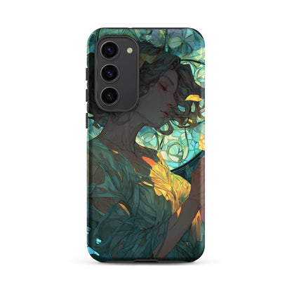 Virgo Zodiac Sign Fan Art Tough case for Samsung® - Chromavolt