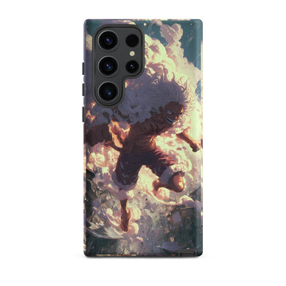 Monkey D Luffy Gear 5 Sun God Nika, One Piece Tough case for Samsung® - Chromavolt