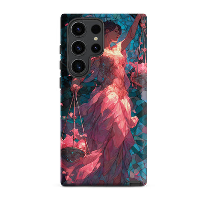 Libra Zodiac Sign Fan Art Tough case for Samsung® - Chromavolt