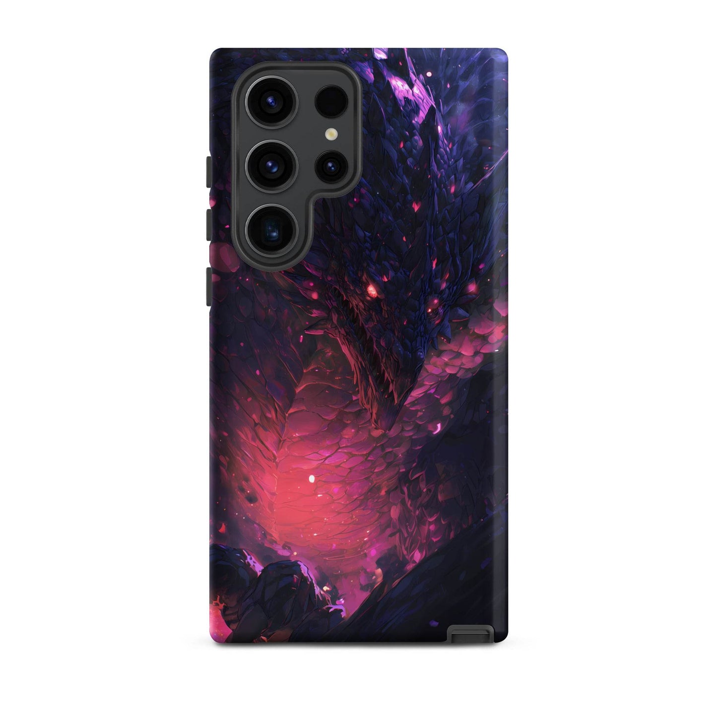 Darkness Dragon: The Void Warden Tough case for Samsung® - Chromavolt