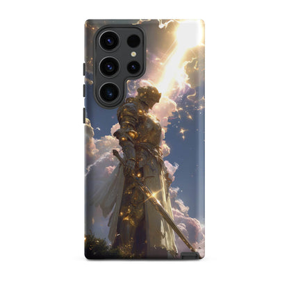 Light Elemental Knight, Original Anime Art Tough case for Samsung® - Chromavolt