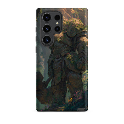 Earth Elemental Knight, Original Anime Art Tough case for Samsung® - Chromavolt