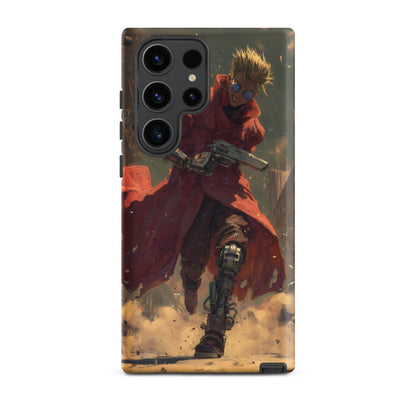 Vash the Stampede, Trigun Anime Fan Art Tough case for Samsung® - Chromavolt