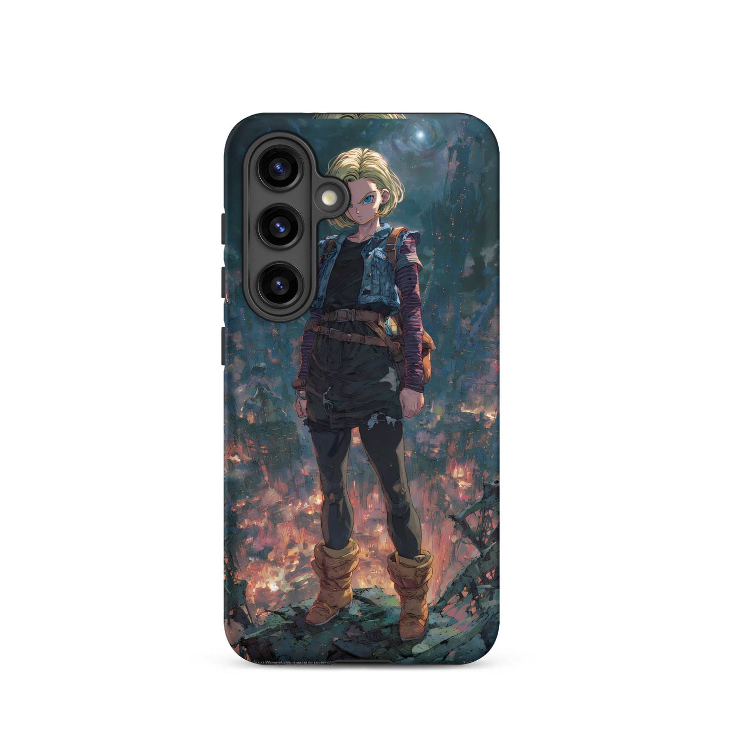 Android 18 Dragon Ball Z Anime Tough case for Samsung® - Chromavolt
