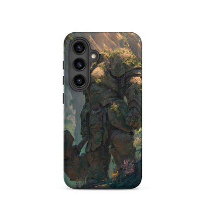 Earth Elemental Knight, Original Anime Art Tough case for Samsung® - Chromavolt