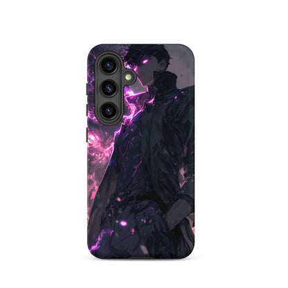 Solo Leveling Sung Jinwoo Shadow Monarch Anime Fan Art Tough case for Samsung® - Chromavolt