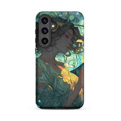 Virgo Zodiac Sign Fan Art Tough case for Samsung® - Chromavolt