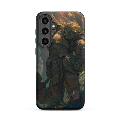 Earth Elemental Knight, Original Anime Art Tough case for Samsung® - Chromavolt
