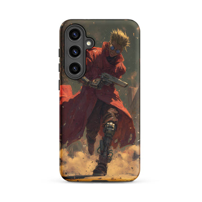 Vash the Stampede, Trigun Anime Fan Art Tough case for Samsung® - Chromavolt
