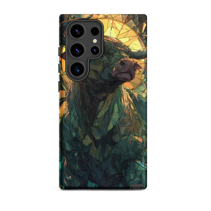 Taurus Zodiac Sign Fan Art Tough case for Samsung® - Chromavolt