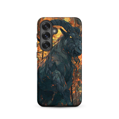 Capricorn Zodiac Sign Fan Art Tough case for Samsung® - Chromavolt
