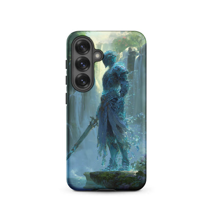 Water Elemental Knight, Original Anime Art Tough case for Samsung® - Chromavolt
