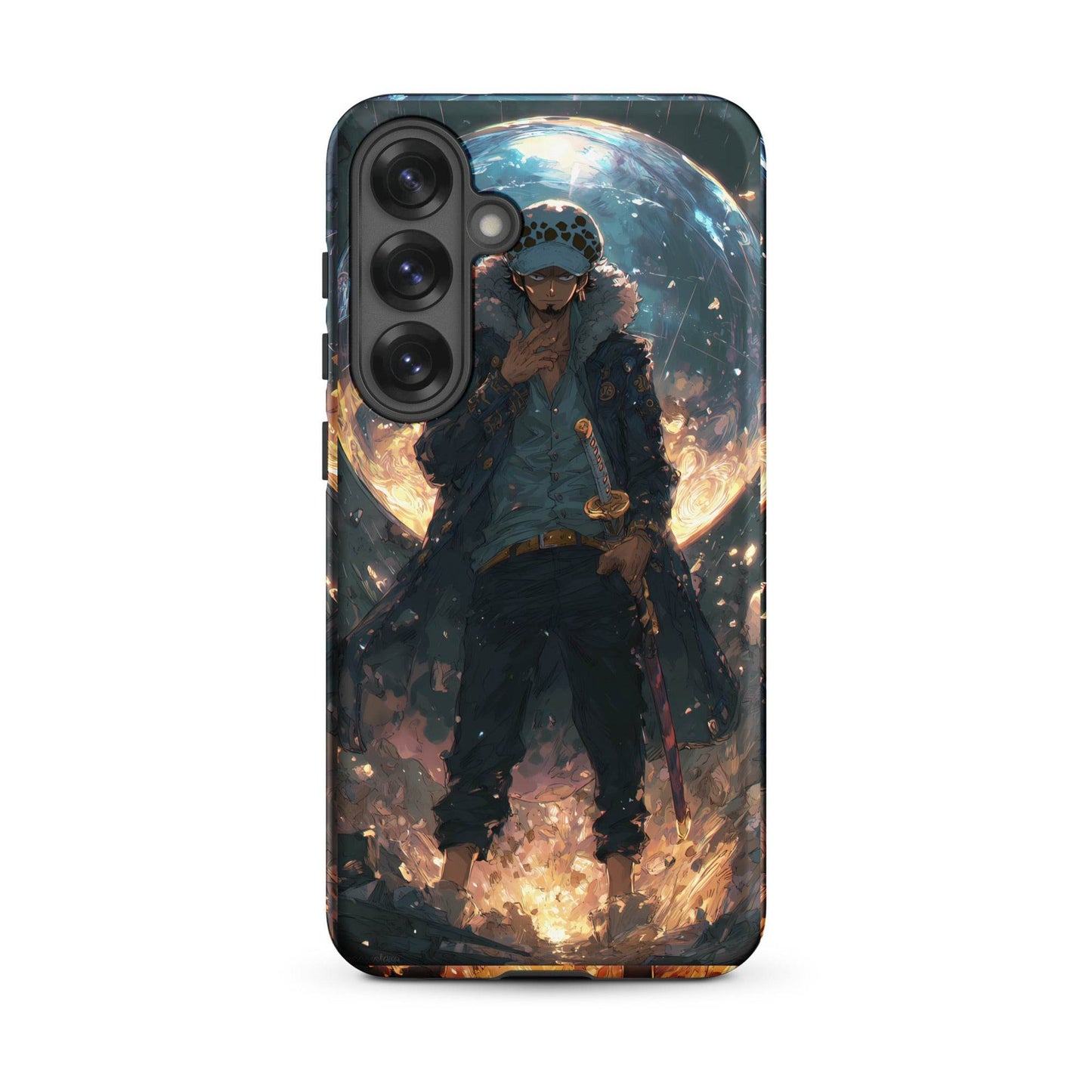 Trafalgar D. Water Law, One Piece Anime Tough case for Samsung® - Chromavolt