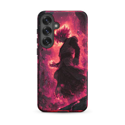 Zamasu Goku Black, Pink Rose Super Saiyan Dragon Ball Tough case for Samsung® - Chromavolt