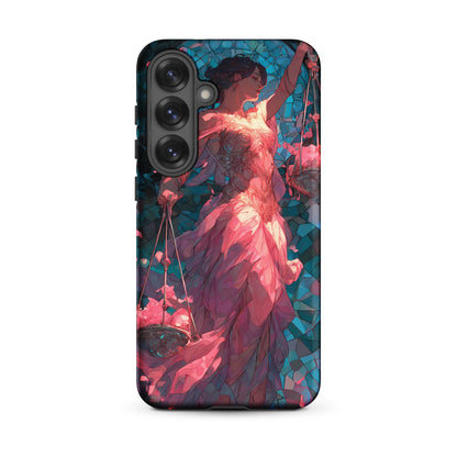 Libra Zodiac Sign Fan Art Tough case for Samsung® - Chromavolt