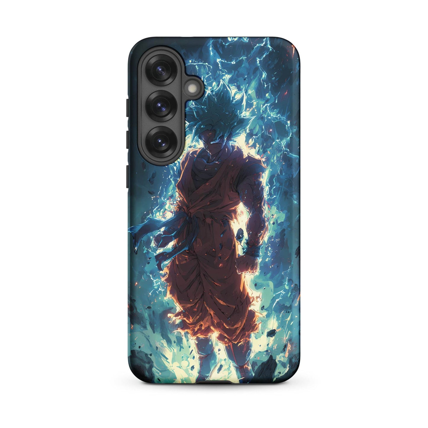 Super Saiyan Blue Goku, Dragon Ball Super Anime Fan Art Tough case for Samsung® - Chromavolt