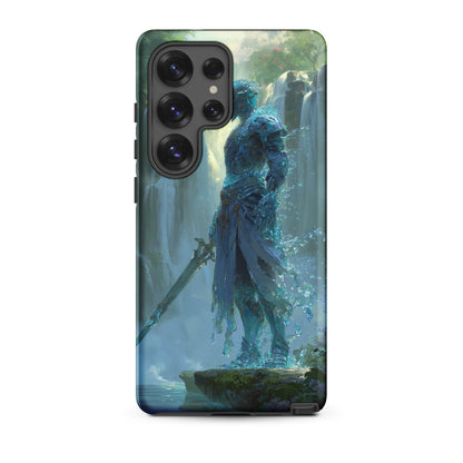 Water Elemental Knight, Original Anime Art Tough case for Samsung® - Chromavolt