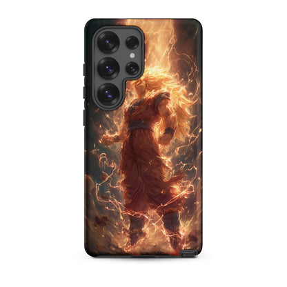 Super Saiyan 3 Goku, Dragon Ball Z Anime Fan Art Tough case for Samsung® - Chromavolt